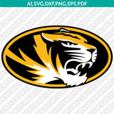 Missouri Tigers SVG Bundle | NCAA College Vector Cricut