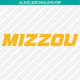 Missouri Tigers SVG Bundle | NCAA College Vector Cricut