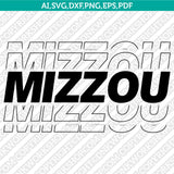Missouri Tigers SVG Bundle | NCAA College Vector Cricut