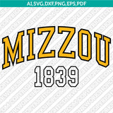 Missouri Tigers SVG Bundle | NCAA College Vector Cricut