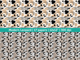 Digital Papers | Digital Scrapbooking Modern Leopard Paper Instant Download