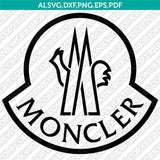 Moncler SVG Bundle | Luxury Fashion Logo Vector Cricut