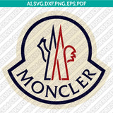 Moncler SVG Bundle | Luxury Fashion Logo Vector Cricut