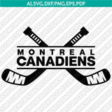 Montreal Canadiens Logo SVG | NHL Vector Cricut Silhouette