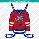 Montreal Canadiens Logo SVG | NHL Vector Cricut Silhouette