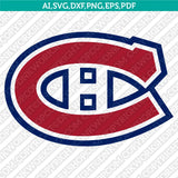 Montreal Canadiens Logo SVG | NHL Vector Cricut Silhouette