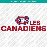 Montreal Canadiens Logo SVG | NHL Vector Cricut Silhouette
