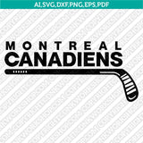 Montreal Canadiens Logo SVG | NHL Vector Cricut Silhouette