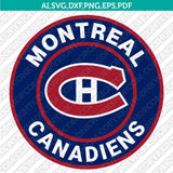 Montreal Canadiens Logo SVG | NHL Vector Cricut Silhouette