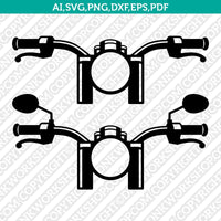 MotoRider Biker Motorcycle Monogram Frame SVG Vector Silhouette Cameo Cricut Cut File Clipart Dxf Png Eps