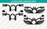 MotoRider Biker Motorcycle Monogram Frame SVG Vector Silhouette Cameo Cricut Cut File Clipart Dxf Png Eps