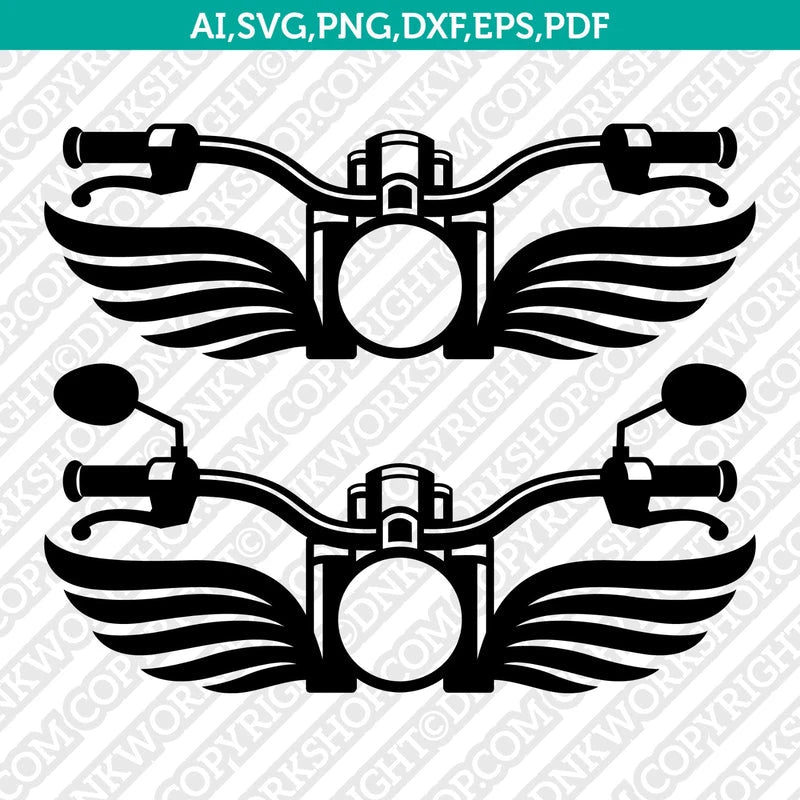 MotoRider Biker Motorcycle Monogram Frame SVG Vector Cricut Cut File ...