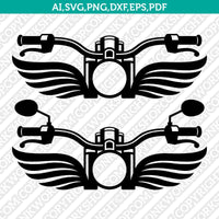 MotoRider Biker Motorcycle Monogram Frame SVG Vector Silhouette Cameo Cricut Cut File Clipart Dxf Png Eps