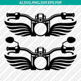 MotoRider Biker Motorcycle Monogram Frame SVG Vector Silhouette Cameo Cricut Cut File Clipart Dxf Png Eps