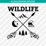 Mountain Nature Hiking Adventure Wild SVG Cricut Cut File Silhouette Cameo Clipart Png Eps Dxf Vector