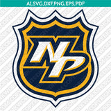 Nashville Predators Logo SVG | NHL Vector Cricut Silhouette