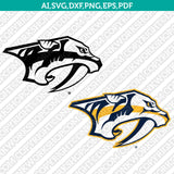Nashville Predators Logo SVG PNG Vector