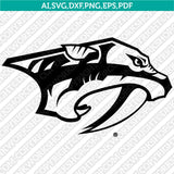 Nashville Predators Logo SVG | NHL Vector Cricut Silhouette