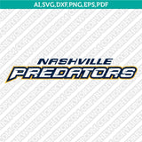 Nashville Predators Logo SVG | NHL Vector Cricut Silhouette
