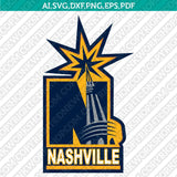 Nashville Predators Logo SVG | NHL Vector Cricut Silhouette