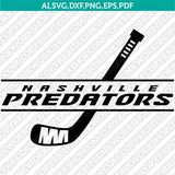 Nashville Predators Logo SVG | NHL Vector Cricut Silhouette