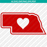 Nebraska Huskers SVG Bundle | NCAA College Vector Cricut