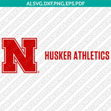 Nebraska Huskers SVG Bundle | NCAA College Vector Cricut