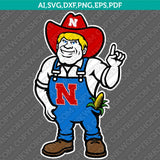 Nebraska Huskers SVG Bundle | NCAA College Vector Cricut