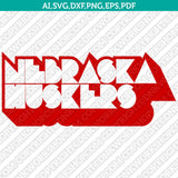 Nebraska Huskers SVG Bundle | NCAA College Vector Cricut