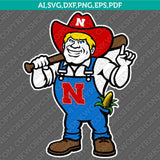 Nebraska Huskers SVG Bundle | NCAA College Vector Cricut