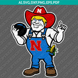 Nebraska Huskers SVG Bundle | NCAA College Vector Cricut