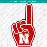 Nebraska Huskers SVG Bundle | NCAA College Vector Cricut