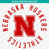 Nebraska Huskers SVG Bundle | NCAA College Vector Cricut