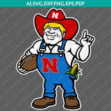 Nebraska Huskers SVG Bundle | NCAA College Vector Cricut