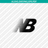 New Balance Logo SVG Silhouette Cameo Cricut Cut File Vector Png Eps Dxf