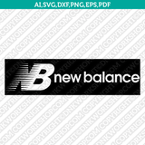 New Balance Logo SVG Silhouette Cameo Cricut Cut File Vector Png Eps D ...