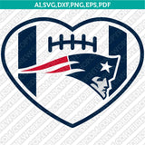 New England Patriots SVG Bundle – NFL Football Logo Vector Cricut