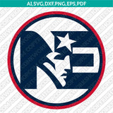 New England Patriots SVG Bundle – NFL Football Logo Vector Cricut