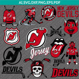 New Jersey Devils Logo SVG | NHL Vector Cricut Silhouette