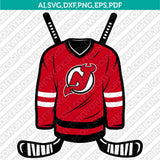 New Jersey Devils Logo SVG | NHL Vector Cricut Silhouette