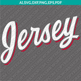 New Jersey Devils Logo SVG | NHL Vector Cricut Silhouette
