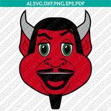 New Jersey Devils Logo SVG | NHL Vector Cricut Silhouette