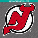 New Jersey Devils Logo SVG | NHL Vector Cricut Silhouette