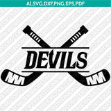 New Jersey Devils Logo SVG | NHL Vector Cricut Silhouette