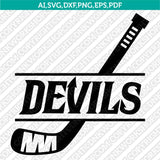 New Jersey Devils Logo SVG | NHL Vector Cricut Silhouette