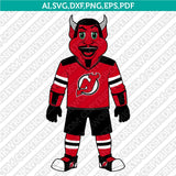 New Jersey Devils Logo SVG | NHL Vector Cricut Silhouette