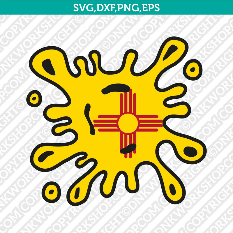 Nm Rld Svg New Mexico Flag SVG Cut File Cricut Silhouette Cameo Clipart Png Eps D ...