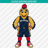 New Orleans Pelicans Logo SVG | NBA Vector Cricut Silhouette