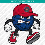 New Orleans Pelicans Logo SVG | NBA Vector Cricut Silhouette