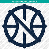 New Orleans Pelicans Logo SVG | NBA Vector Cricut Silhouette